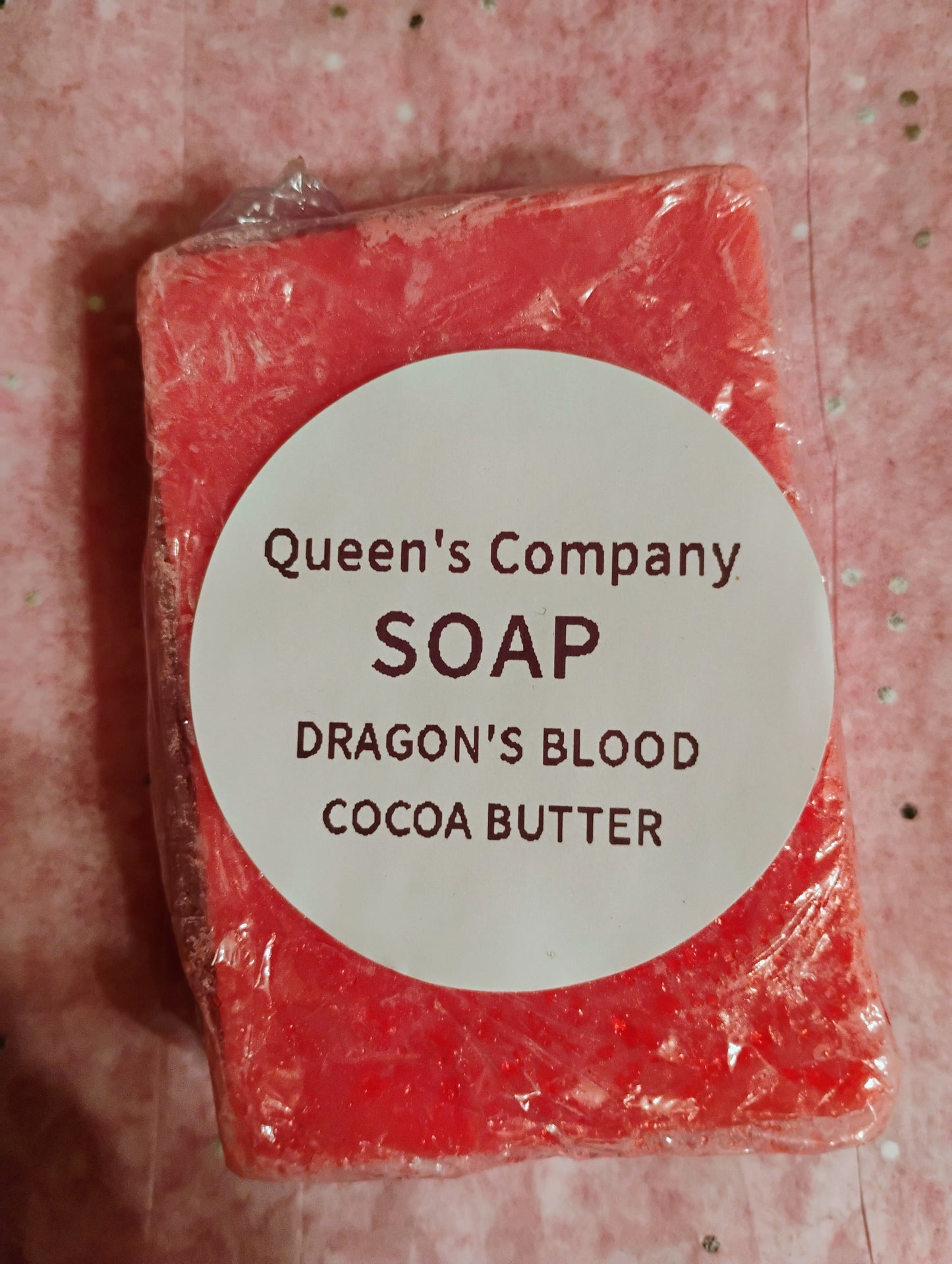 BAR SOAP - DRAGON'S BLOOD COCOA BUTTER