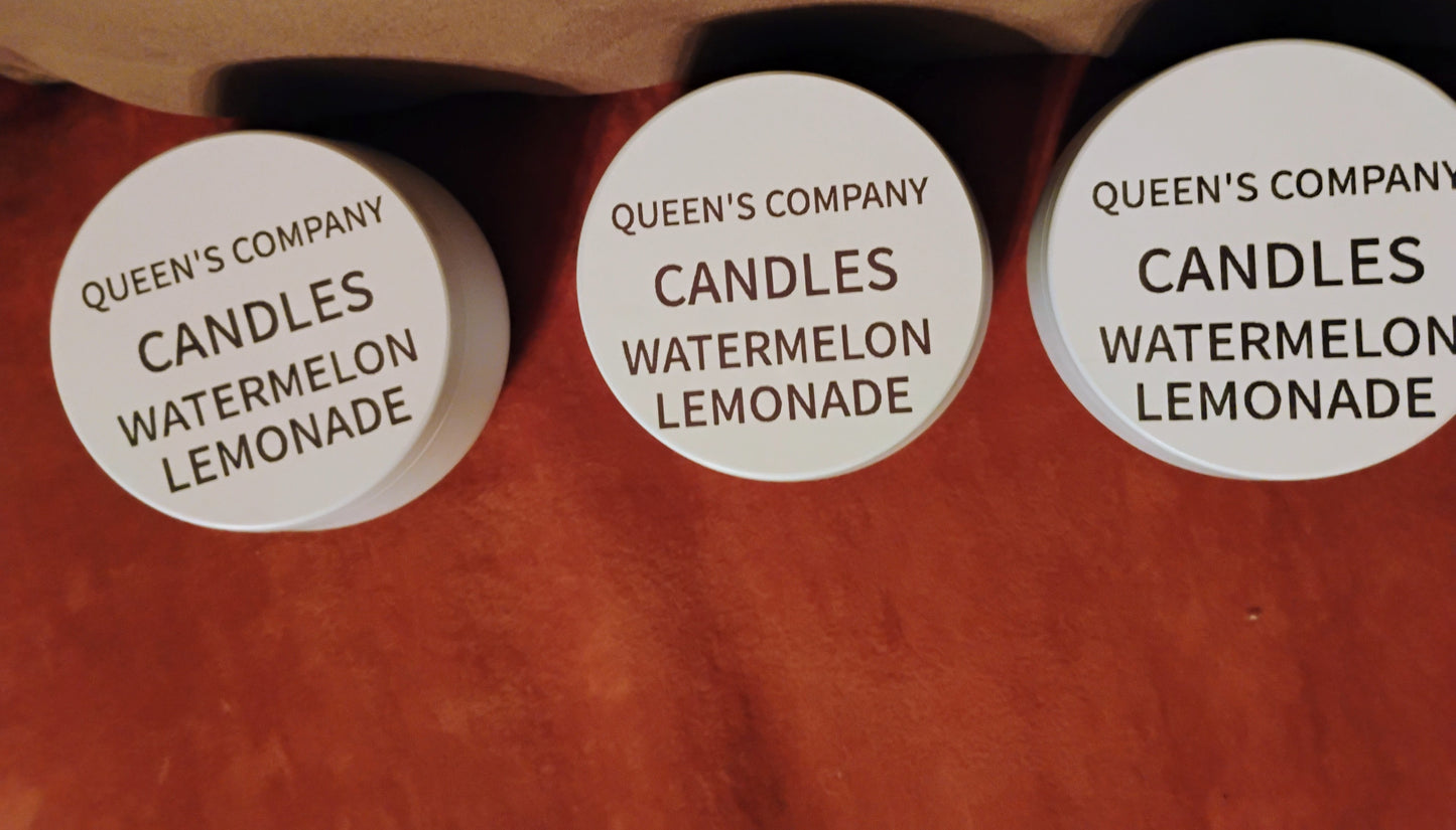 CANDLES (8 OZ)- WATERMELON LEMONADE