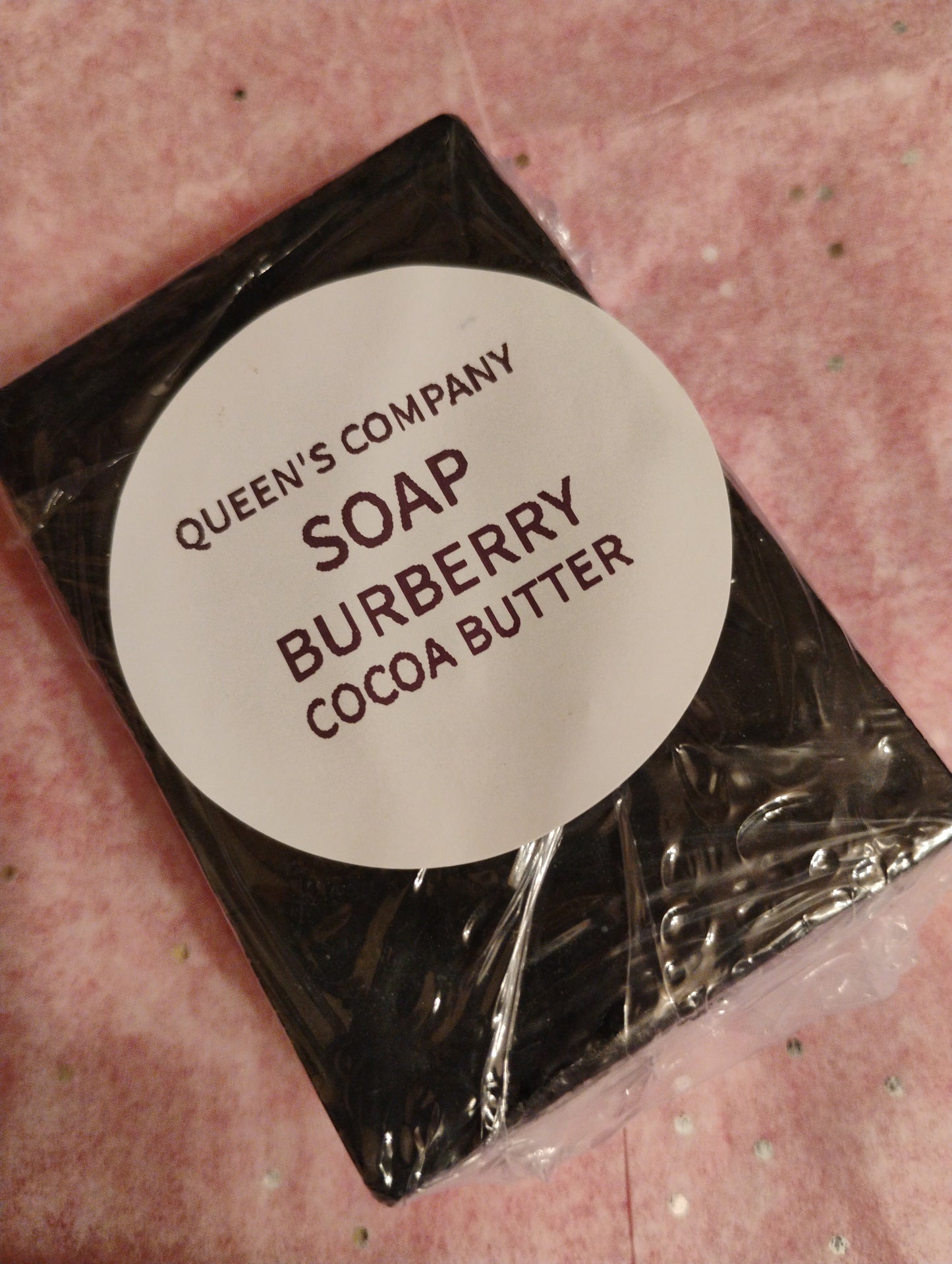 BAR SOAP- BURBERRY COCOA BUTTER CHARCOAL