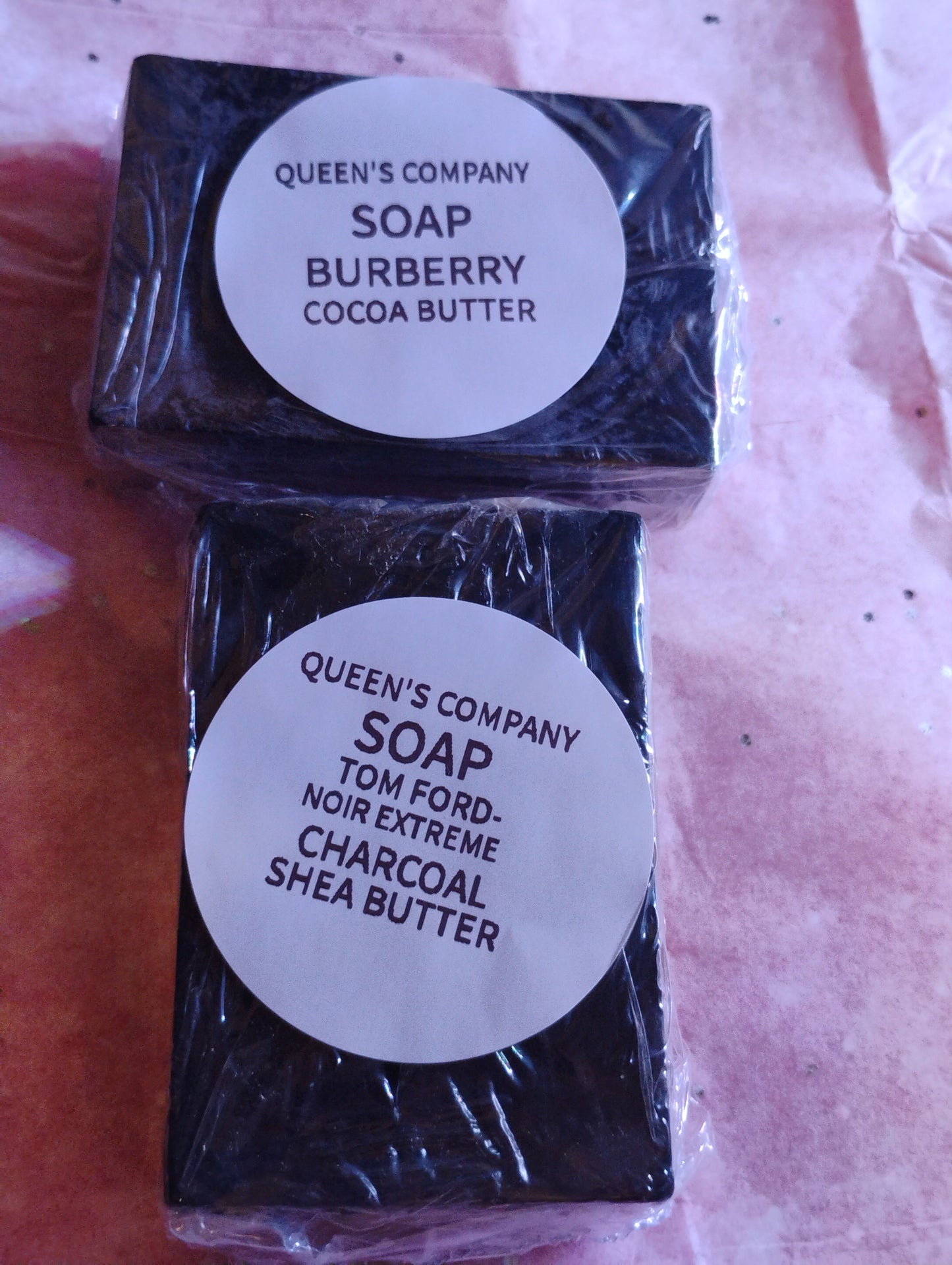 BAR SOAP- BURBERRY COCOA BUTTER CHARCOAL