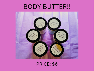 BODY BUTTER (8 OZ)- STRAWBERRY LEMON-ICE