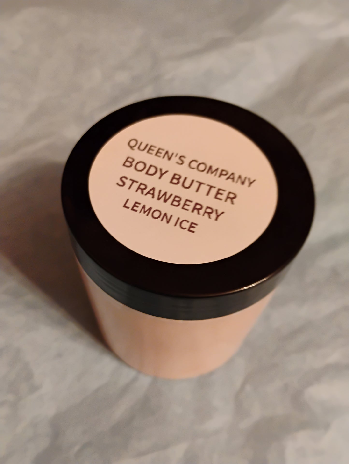 BODY BUTTER (8 OZ)- STRAWBERRY LEMON-ICE