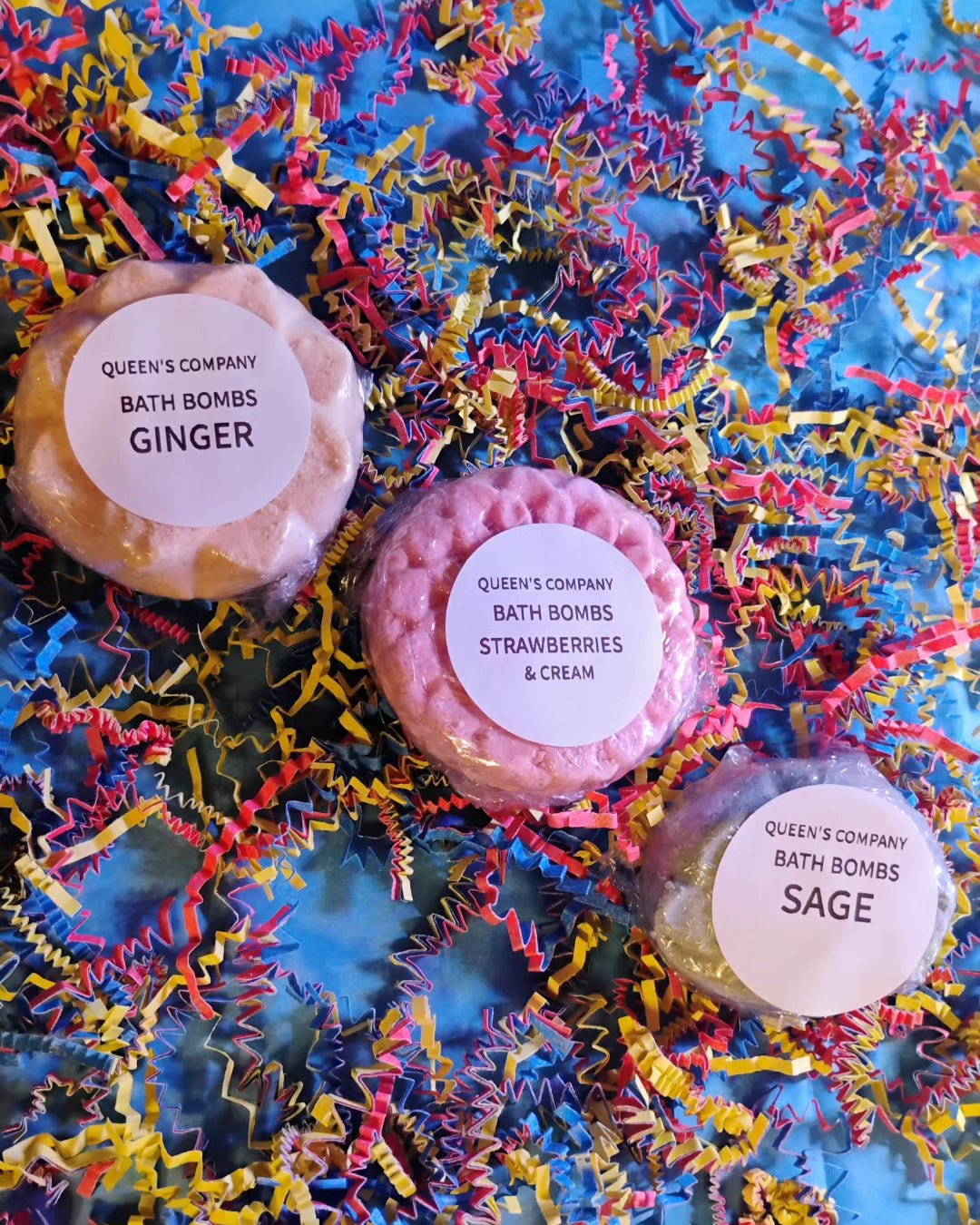 BATH BOMBS- GINGER