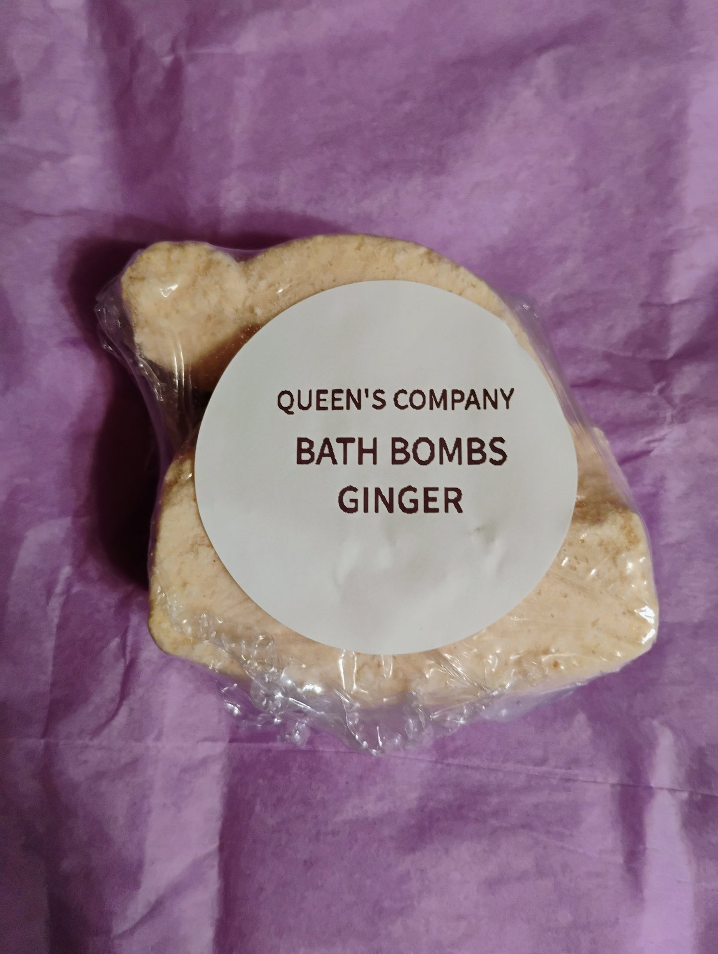 BATH BOMBS- GINGER