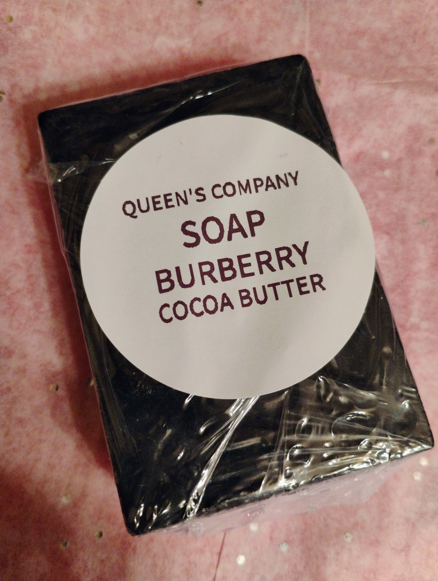 BAR SOAP- BURBERRY COCOA BUTTER CHARCOAL