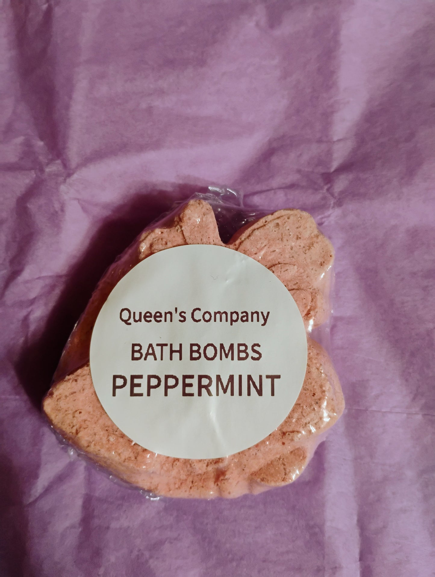 BATH BOMBS - PEPPERMINT