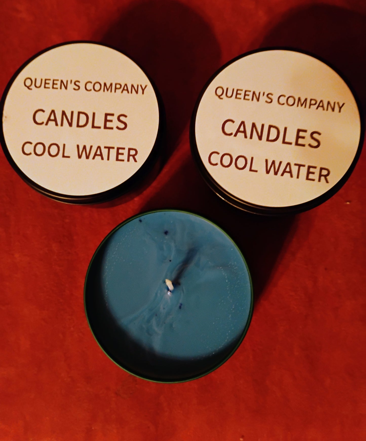 CANDLES- (8 OZ)-COOL WATER